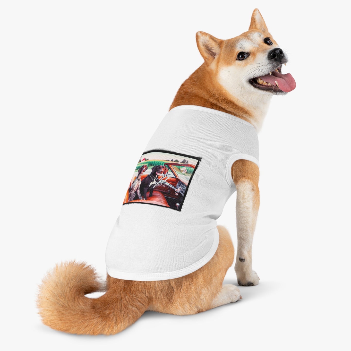 Wacky Pet Tank Top German Shorthaired Pointer friends t shirt