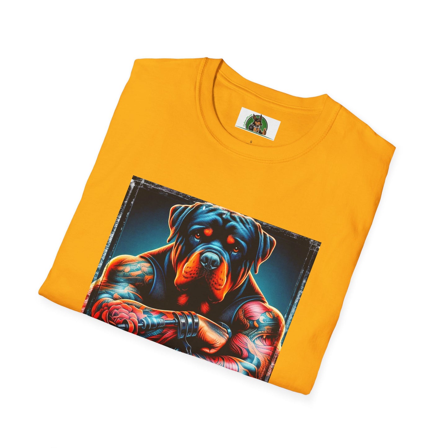 Rottweiler big muscles shirt
