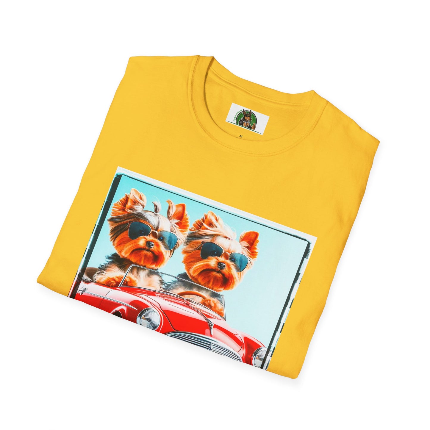 Wacky Yorkie fun girls shirt