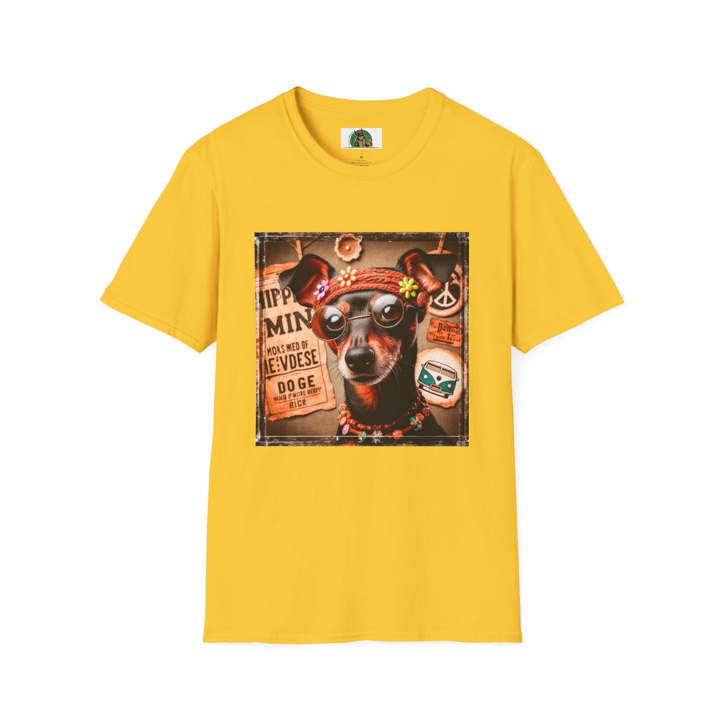 Min Pin T-Shirt hippie dude T-Shirt Printify S Daisy