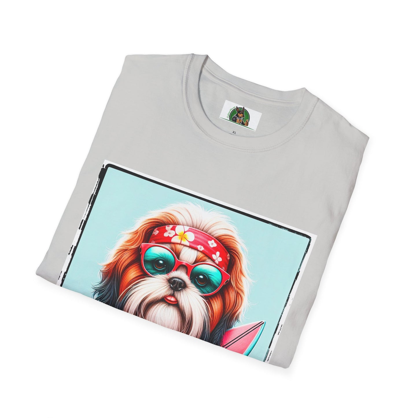 Shih Tzu surfer shirt