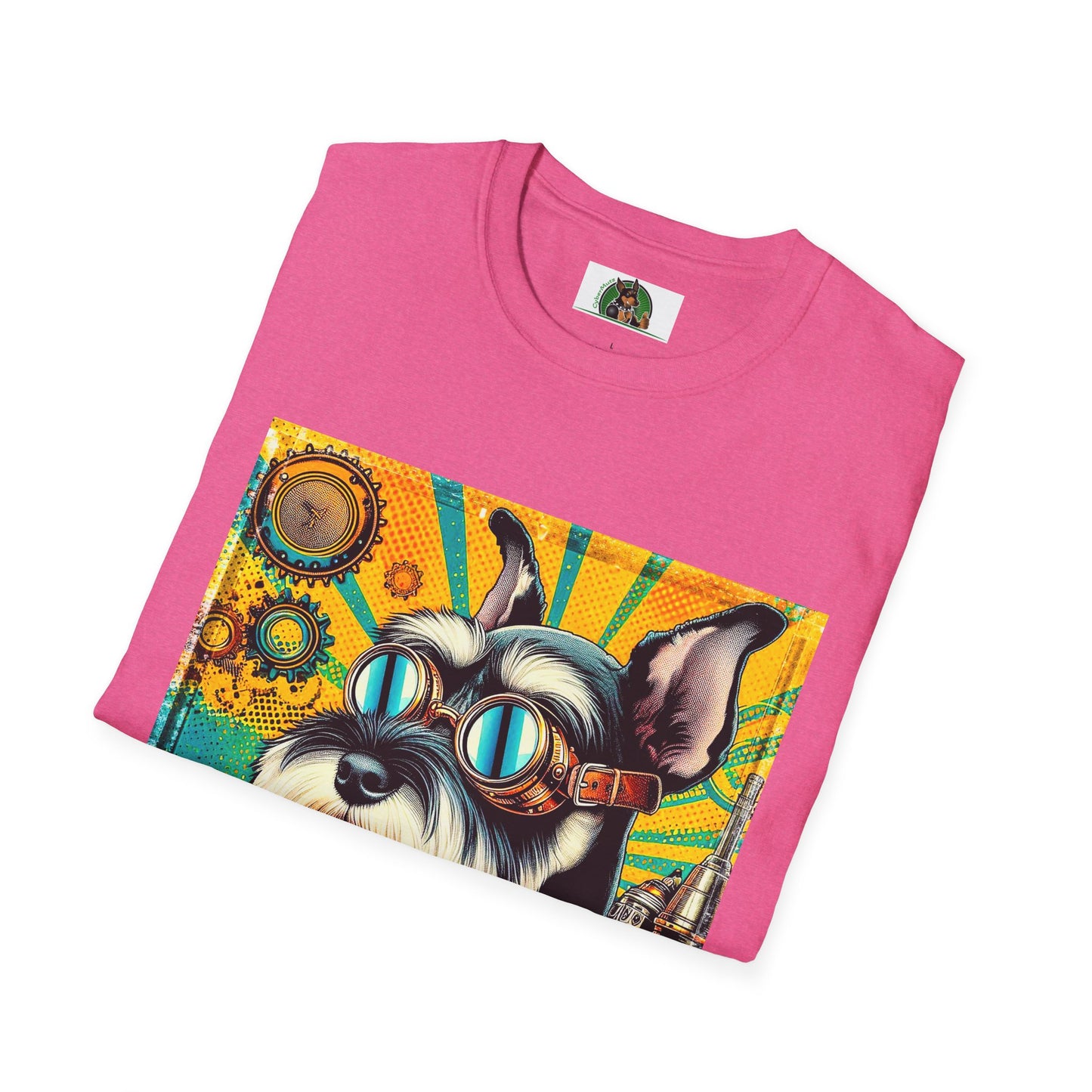 Miniature Schnauzer steam punk cutie