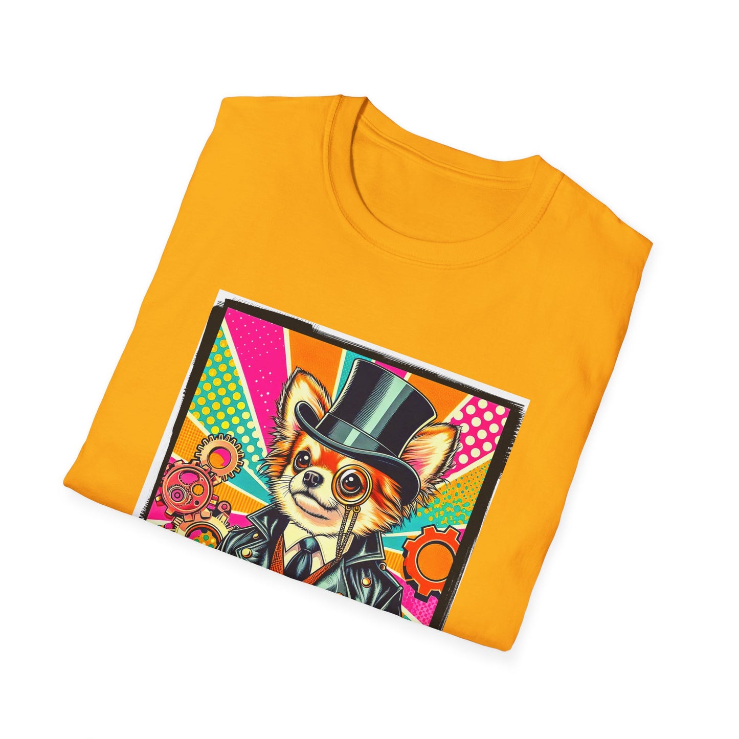 Chihuahua steampunk t shirt
