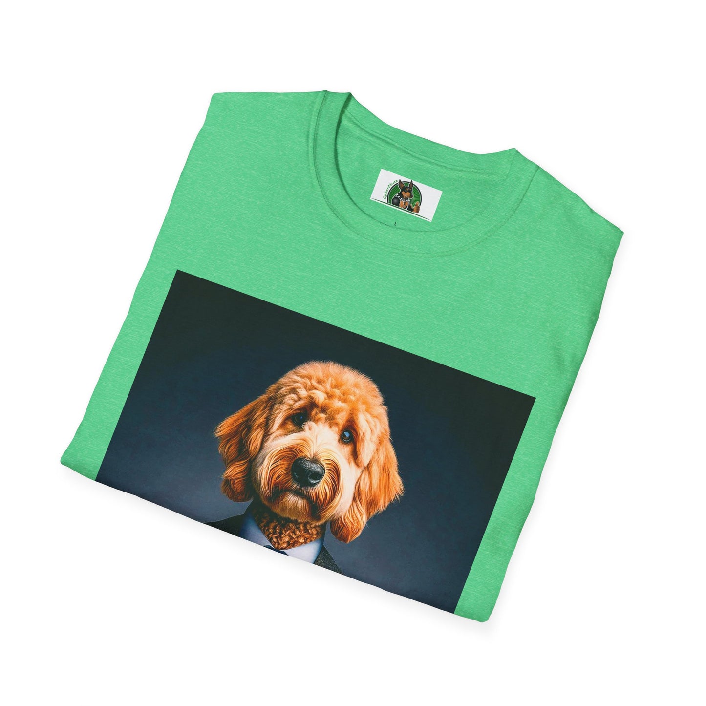 Golden Doodle professional businessman