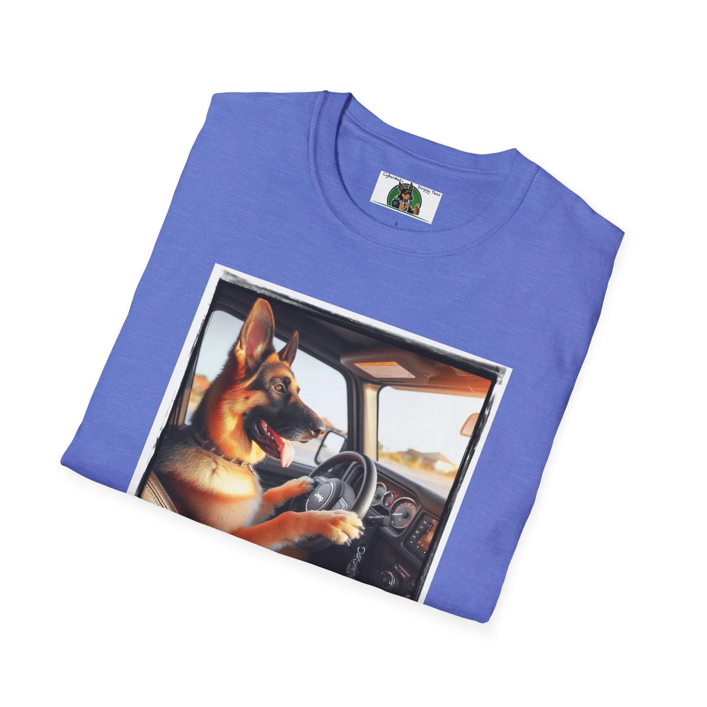 German Shepherd Off-Roader Graphic Tee
