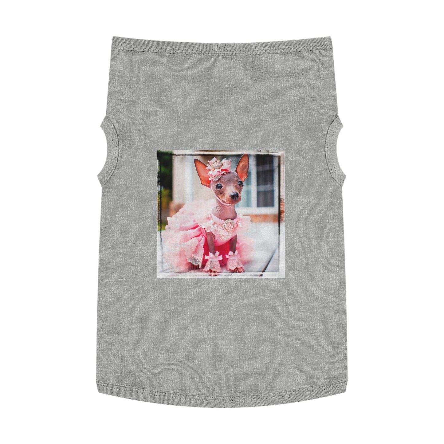 Mexican Hairless pink cutie shirt Pets Printify XL Heather