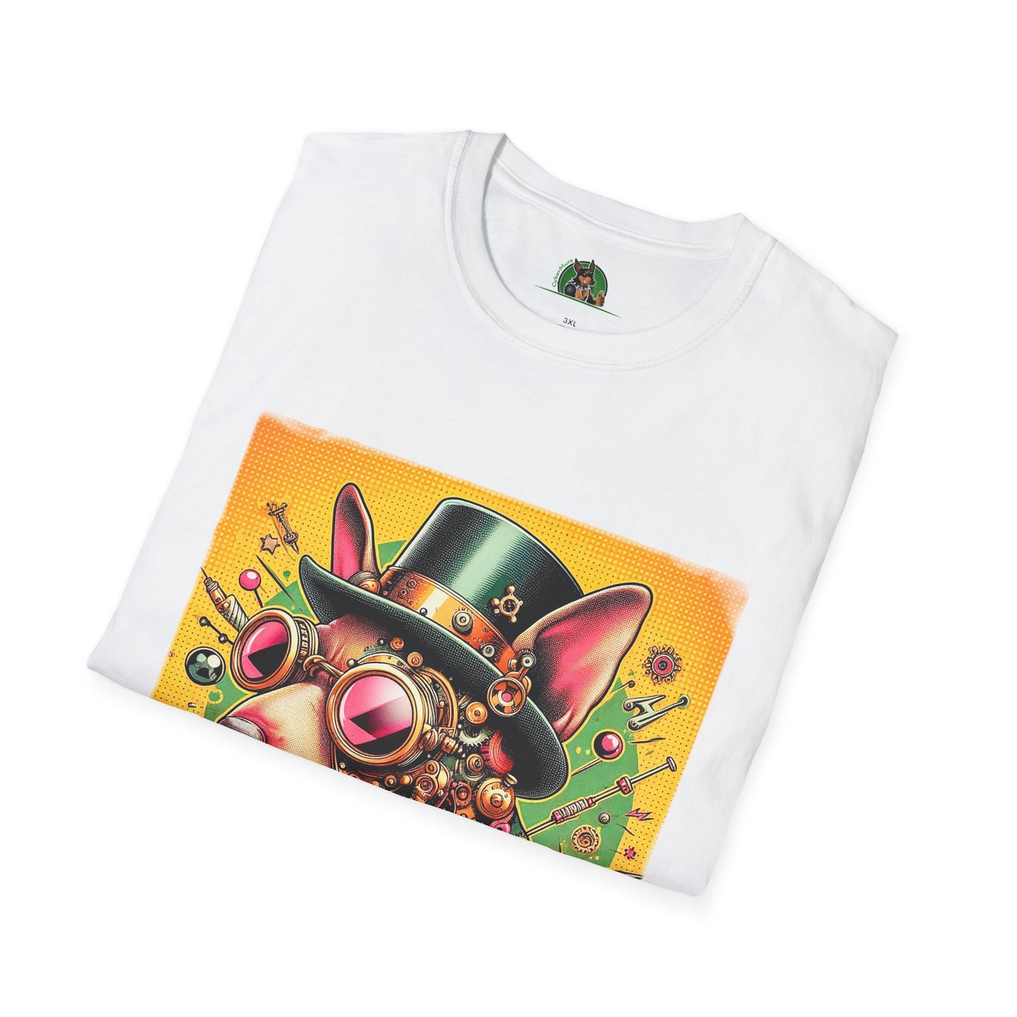 Min Pin T-Shirt steampunk cutie T-Shirt Printify