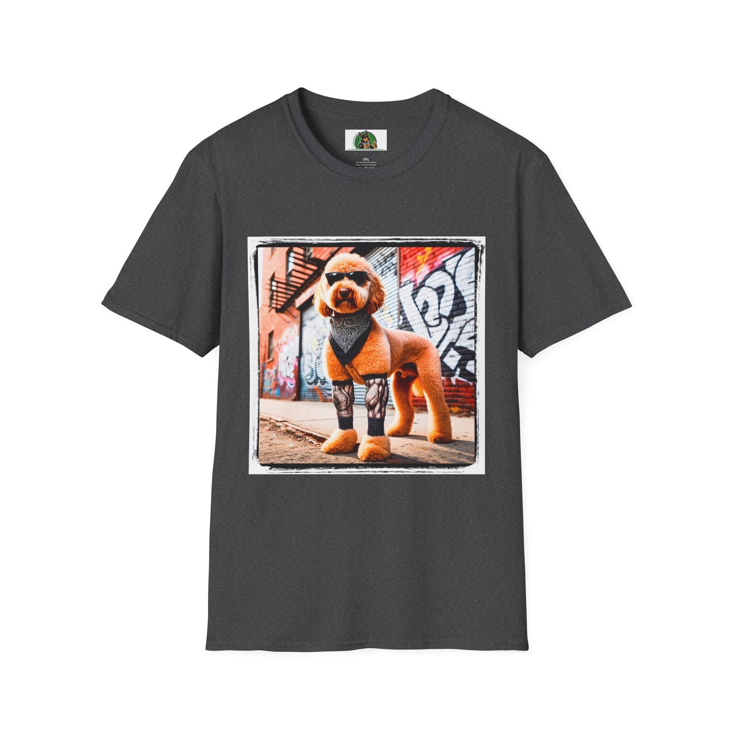 Shepadoodle T-Shirt Printify XS Dark Heather