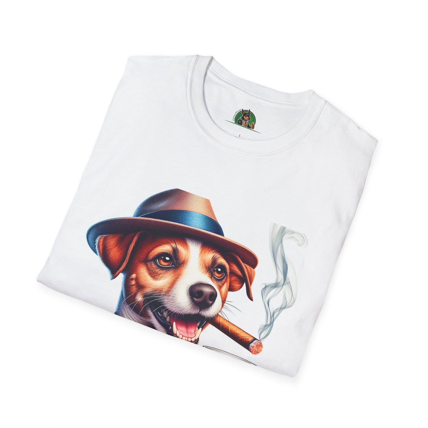 Jack Russell Stogey Whiskey T-Shirt Printify