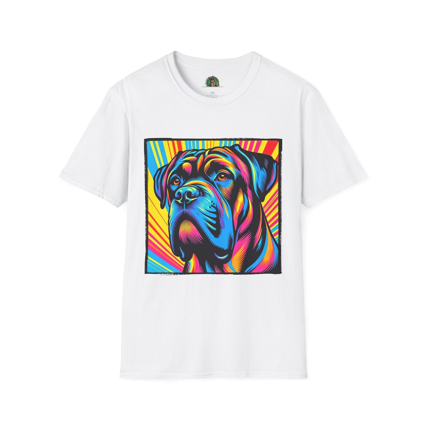 Cane Corso Pop Art Shirt T-Shirt Printify XS White