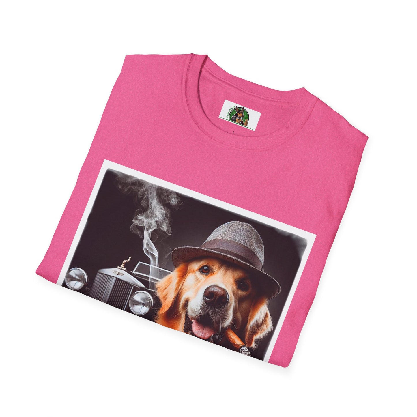 Golden Retriever cigars shirt