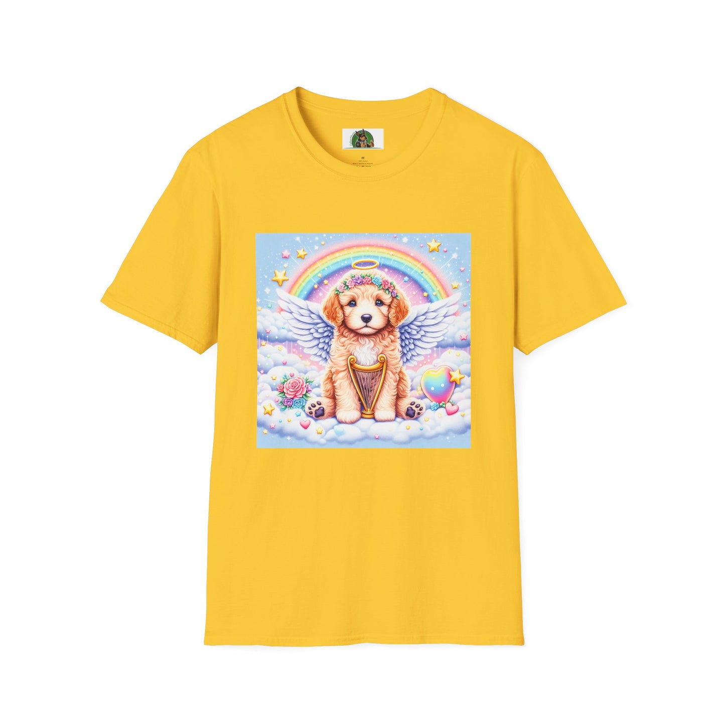 Golden Doodle baby heavenly Angel shirt T-Shirt Printify S Daisy
