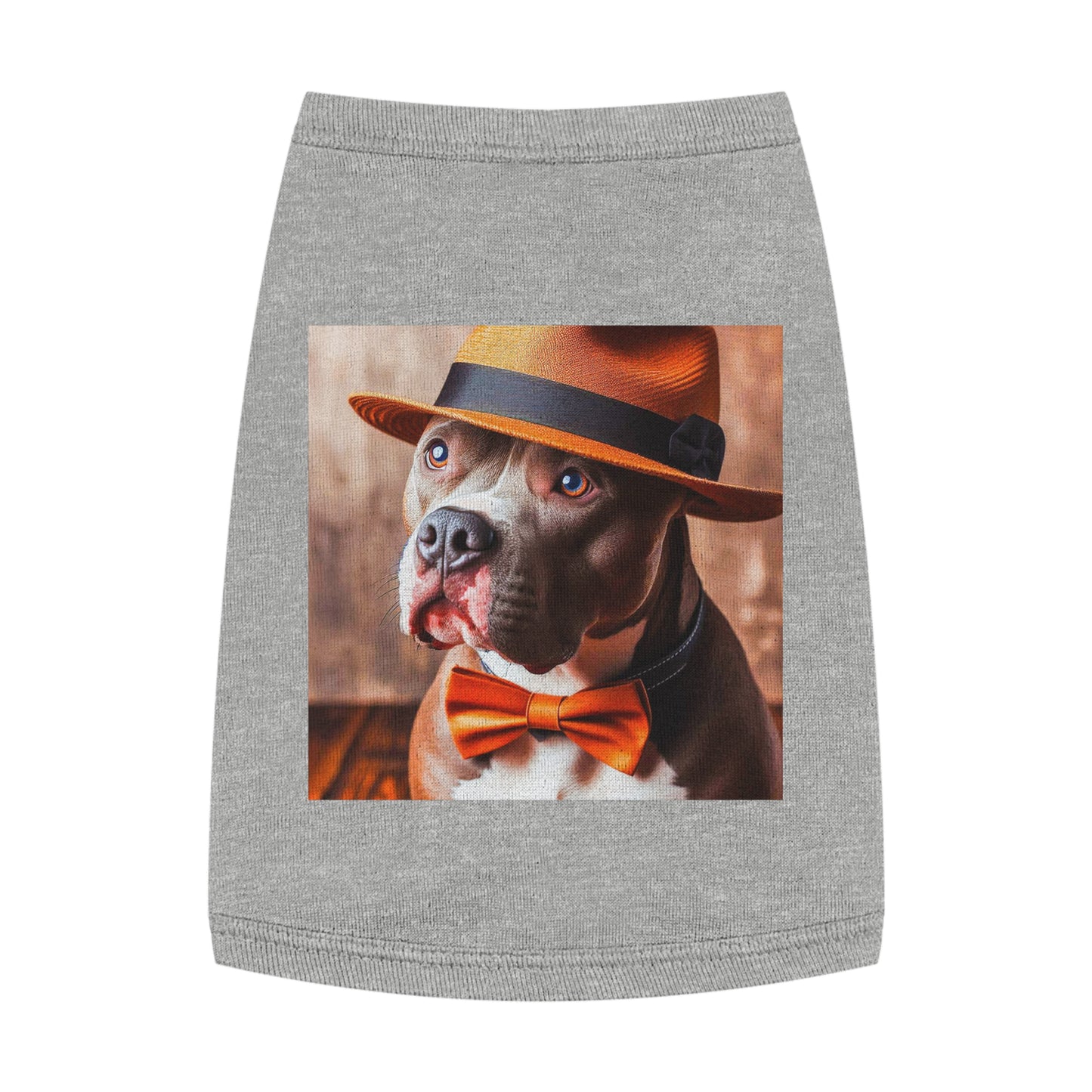 Pet Tank Top Pit Bull pretty boy Pets Printify M Heather