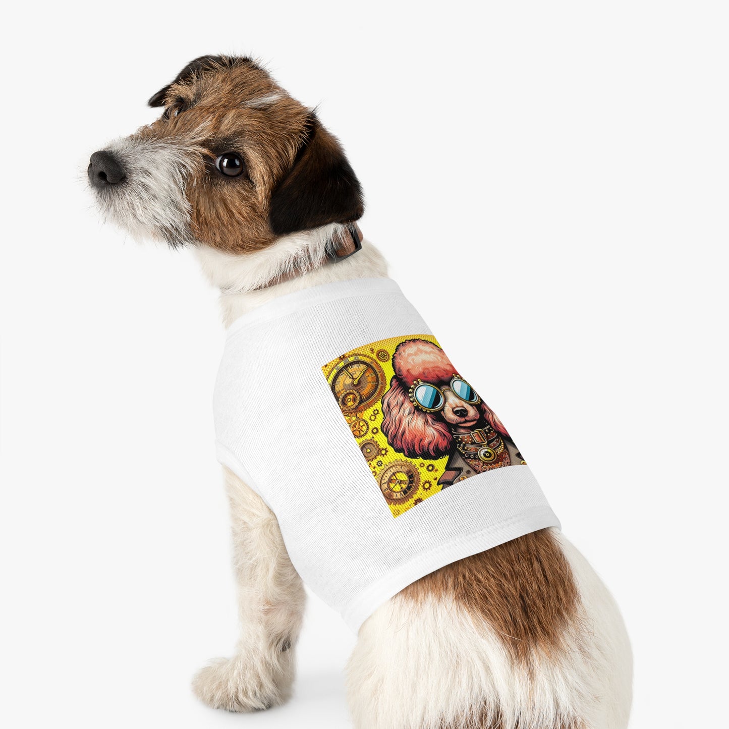 Pet Tank Top Poodle Pets Printify