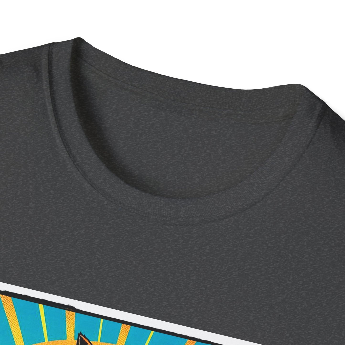 Chupacabra bike riding t shirt T-Shirt Printify
