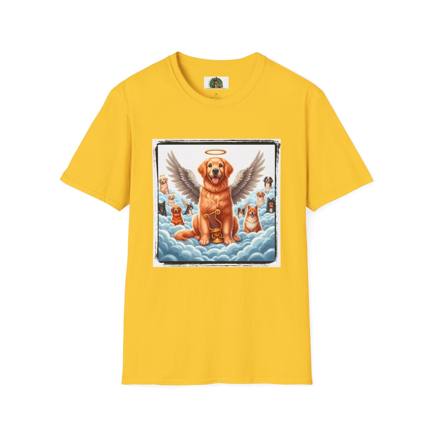 Golden Retriever heavenly frirnds shirt T-Shirt Printify S Daisy