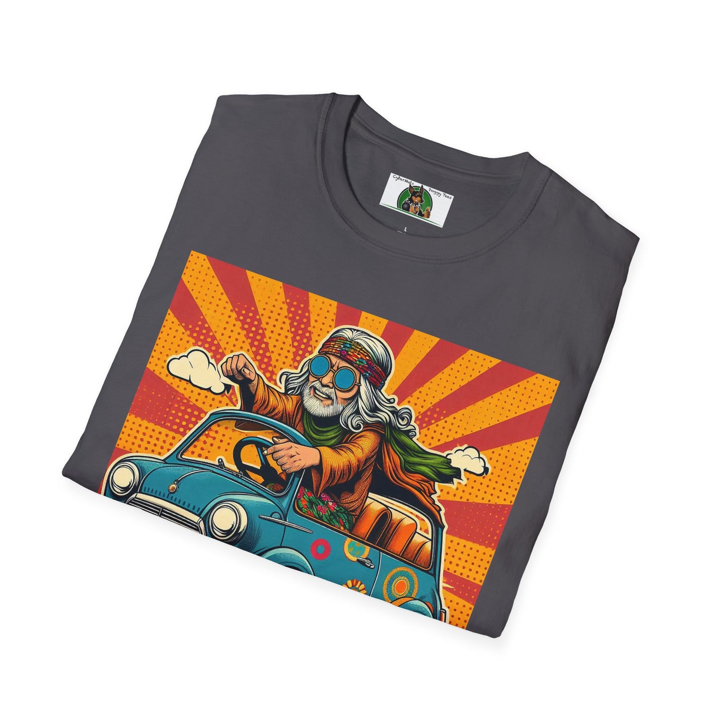 Cool Old Wacky Dude T-Shirt Printify