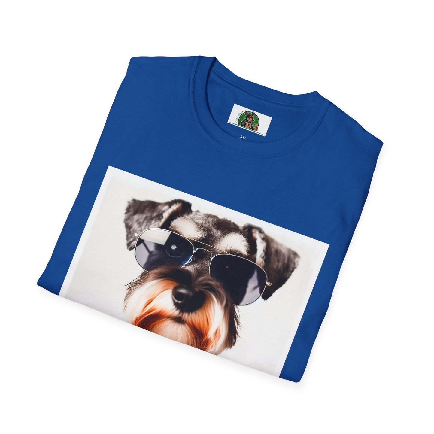 Miniature Schnauzer working man shirt T-Shirt Printify