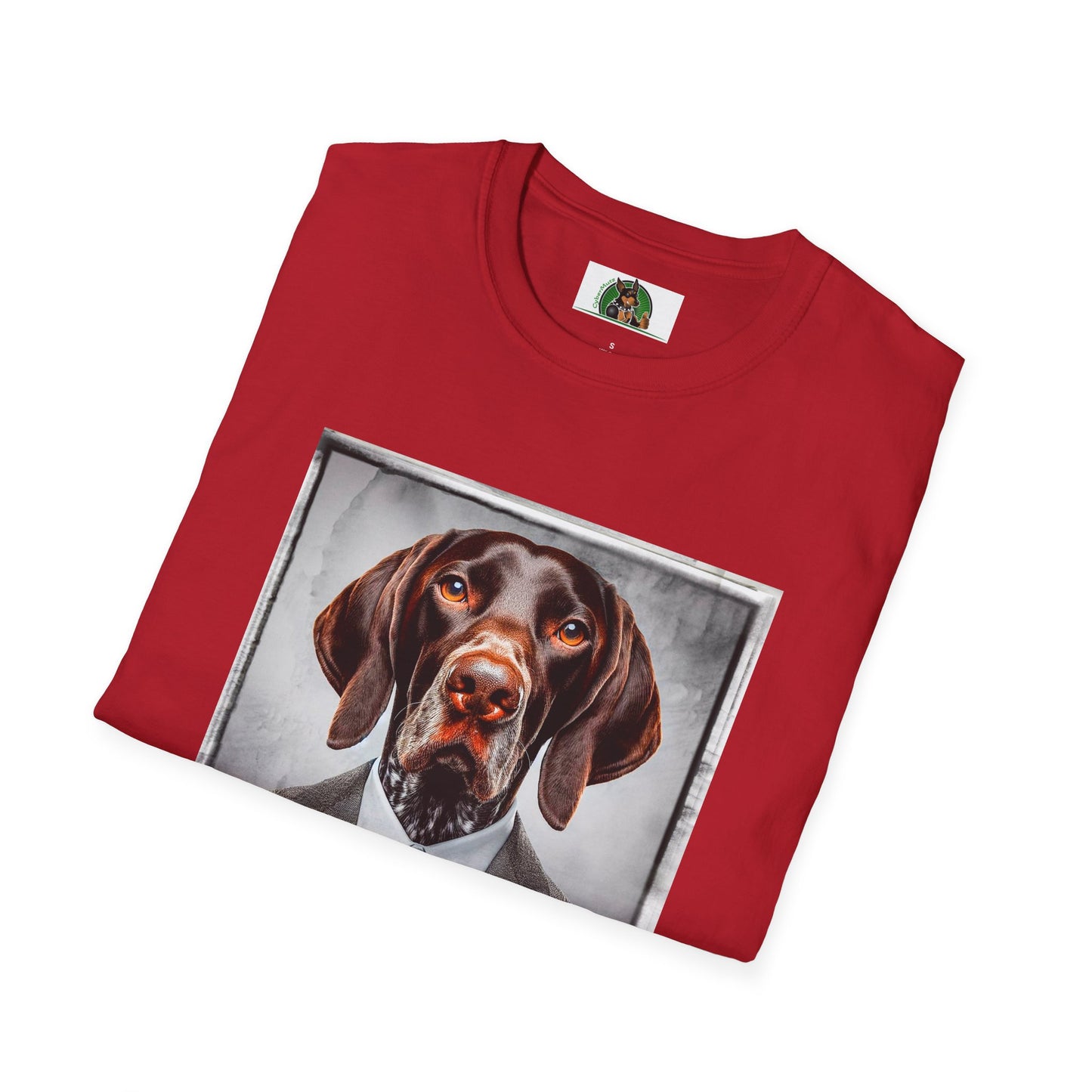 German Shorthaired Pointer business man t shirt
