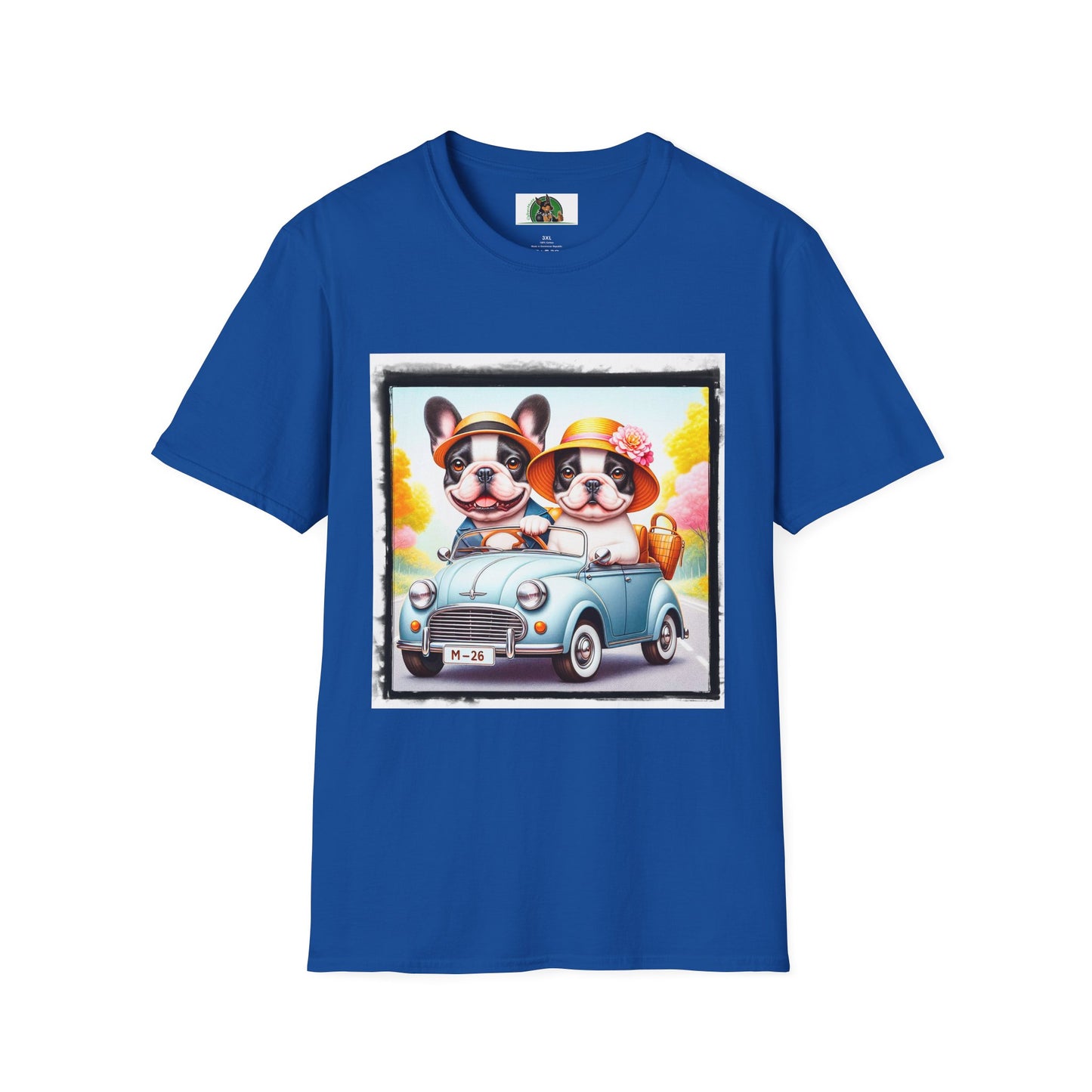 Wacky French Bulldog T-Shirt Printify XS Royal