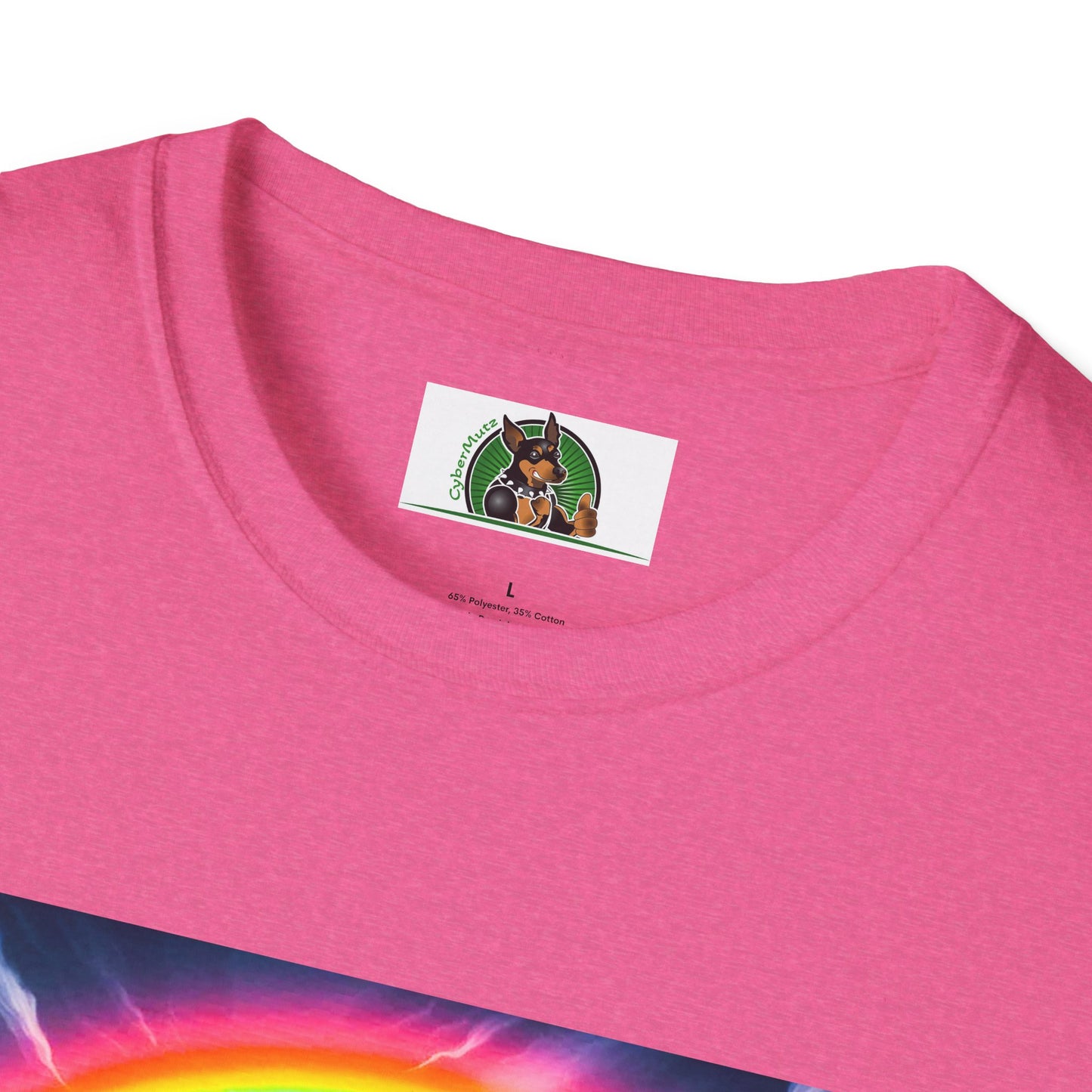 Pit Bull colorful bridge shirt