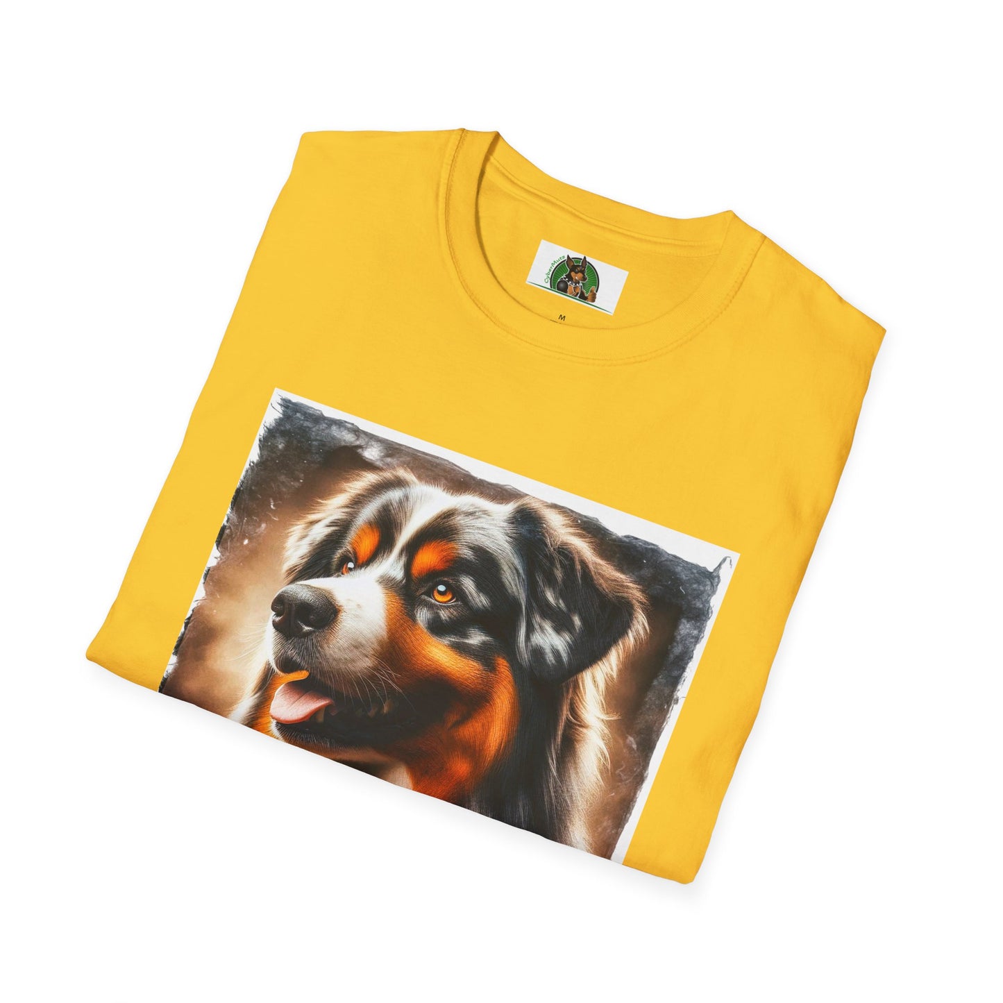 Australian Shepherd Profile Pic T-Shirt Printify