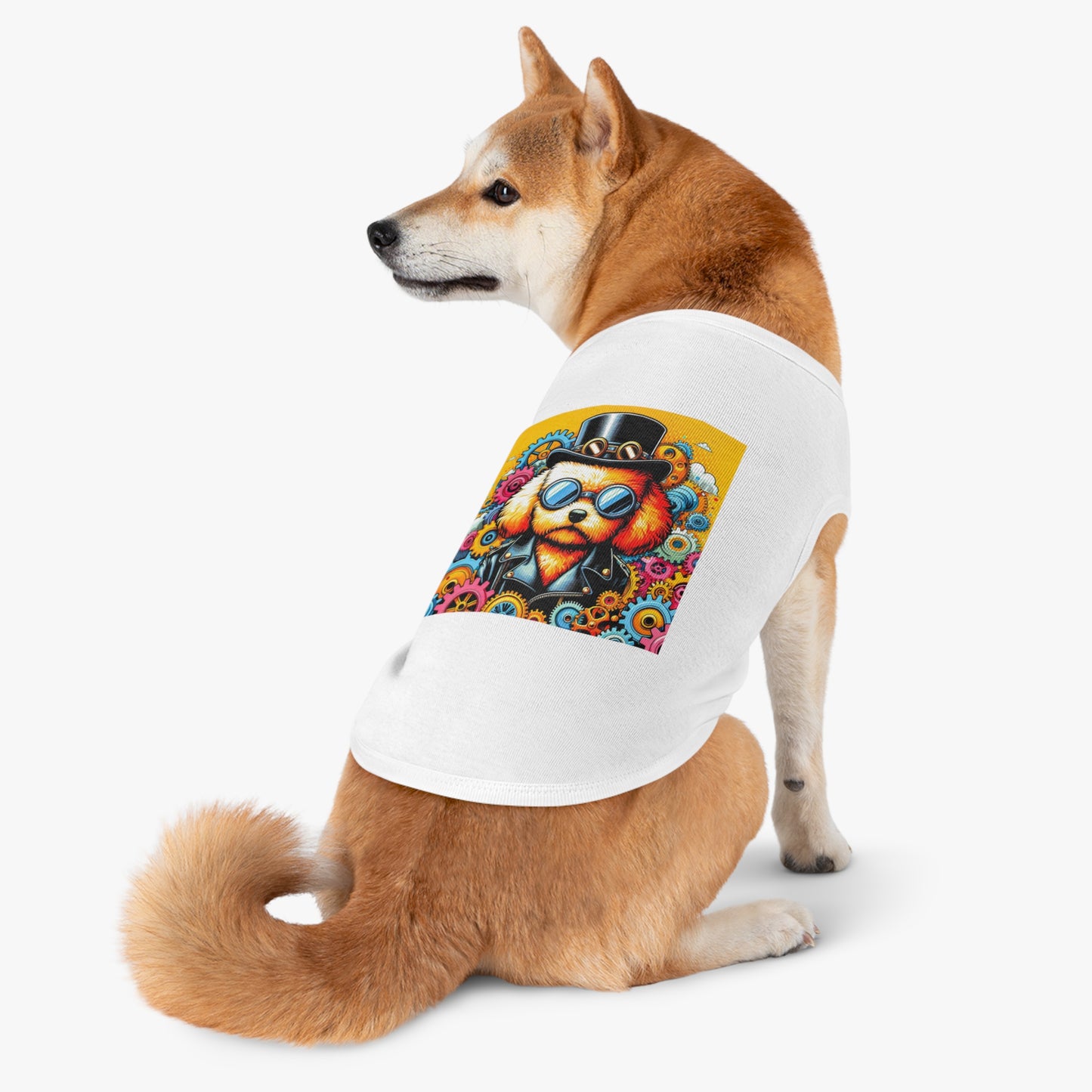 Pet Tank Top Poodle Pets Printify