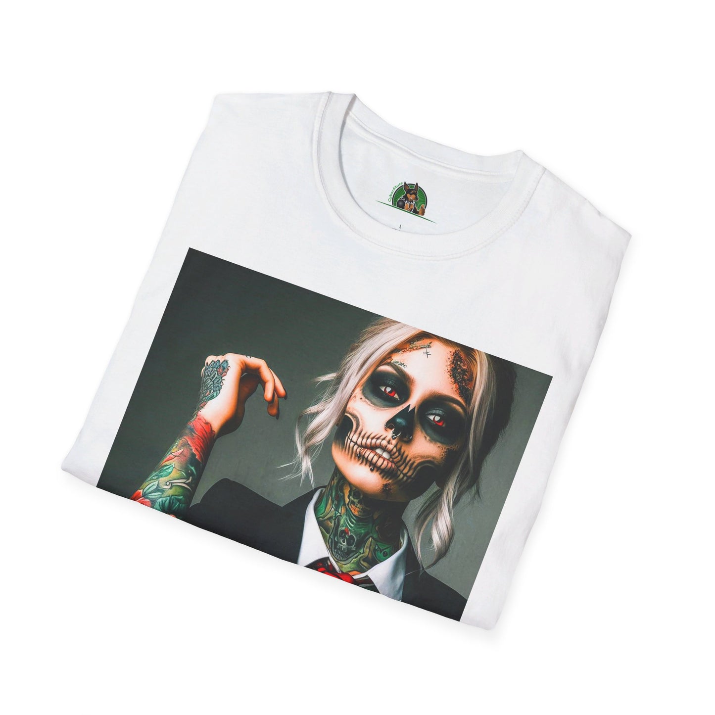 Zombie Girl T-Shirt Printify