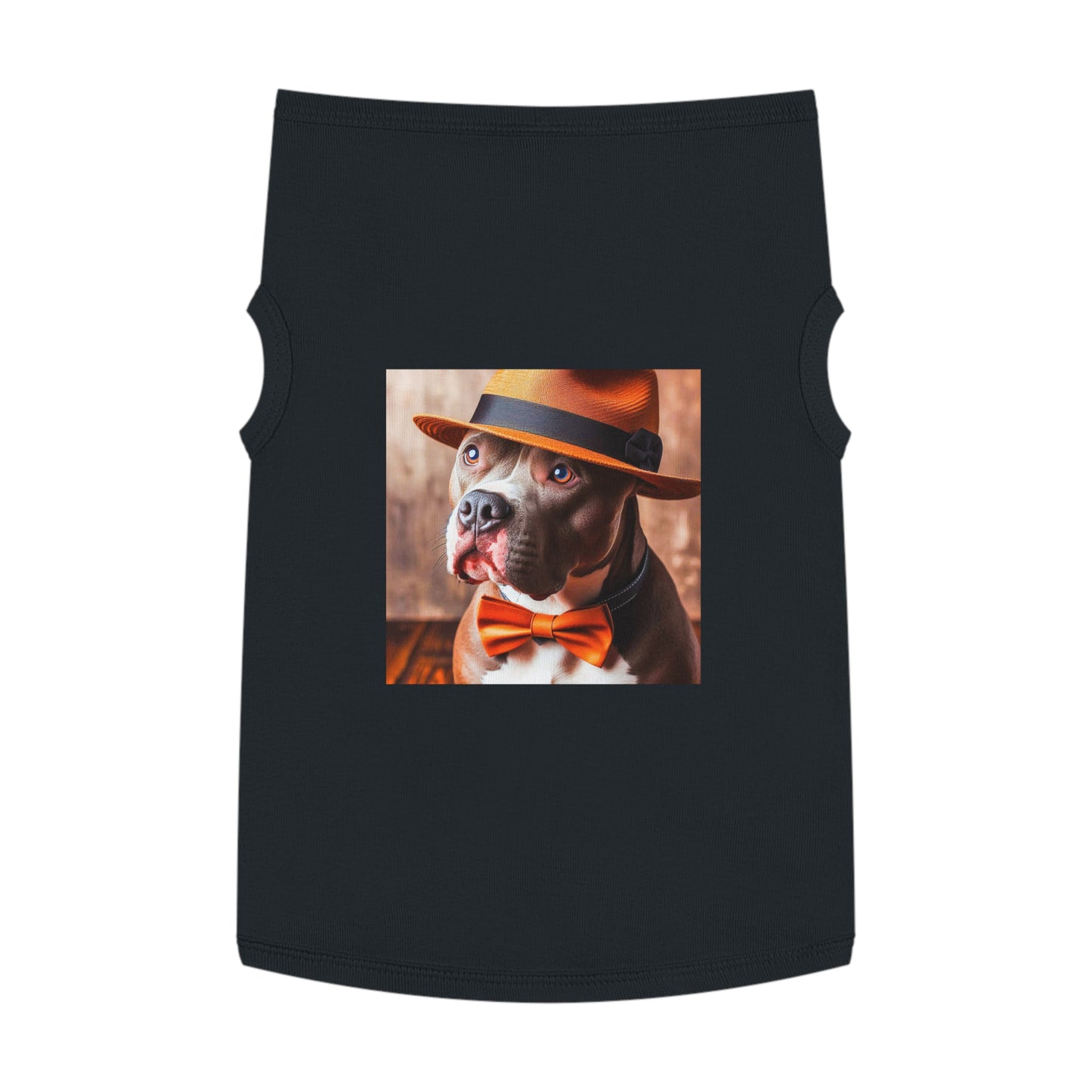 Pet Tank Top Pit Bull pretty boy Pets Printify XL Black