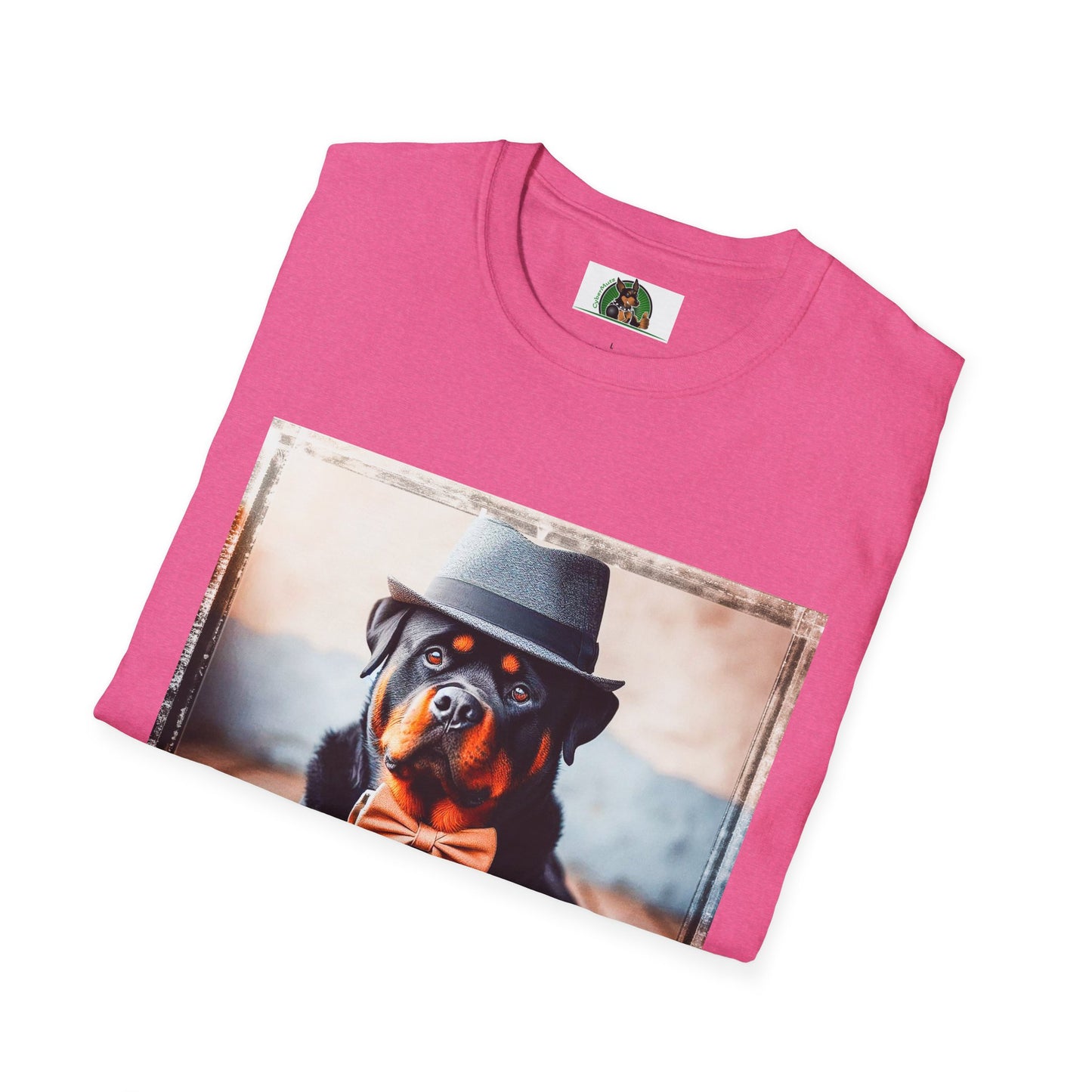 Rottweiler bow tie shirt