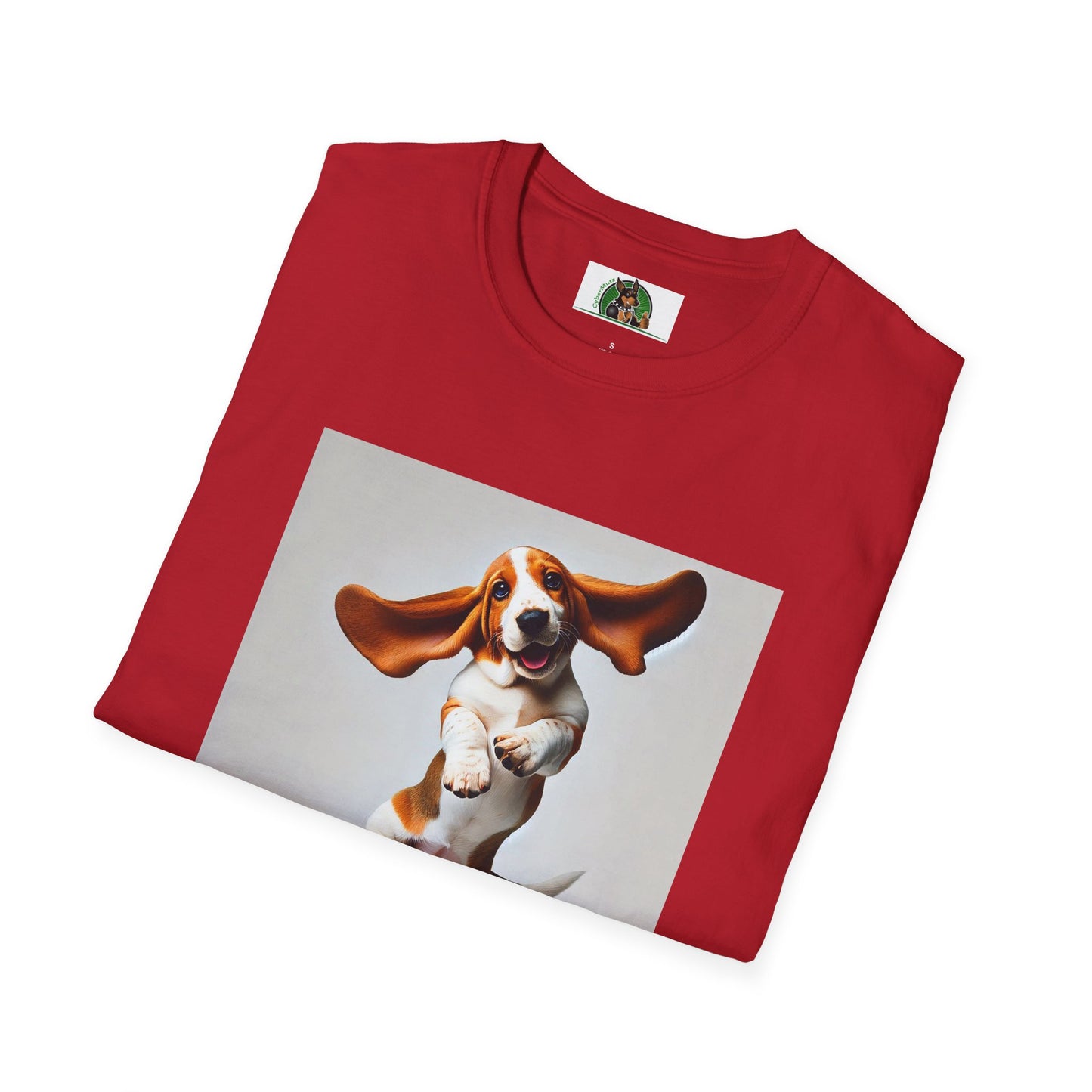Bassett Hound T-Shirt - Dancing Dog Design