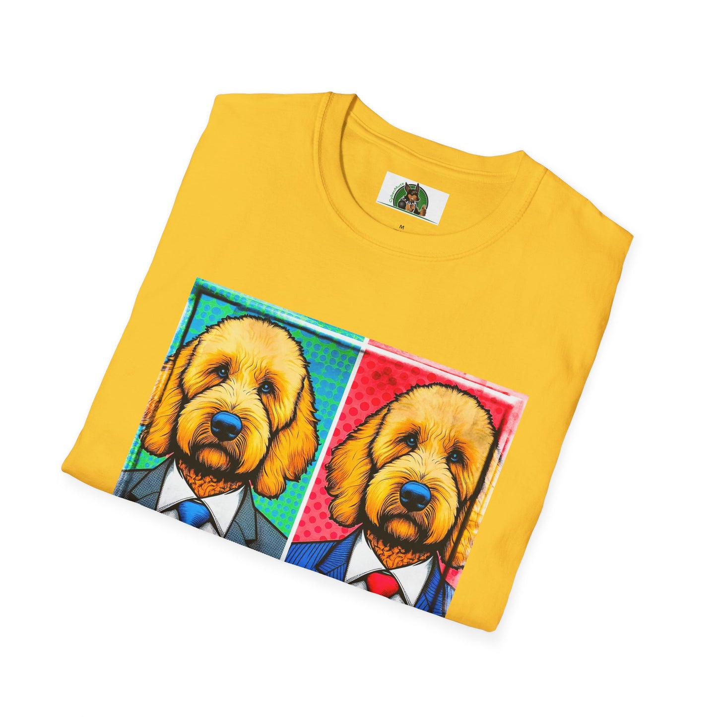 Golden Doodle colors businessmen