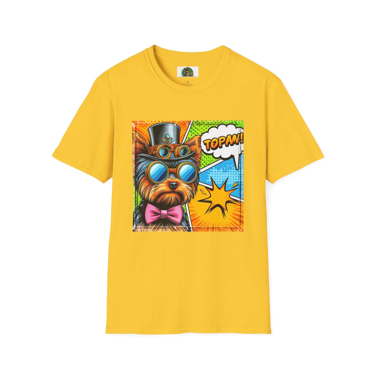 Yorkie pop art shirt T-Shirt Printify S Daisy