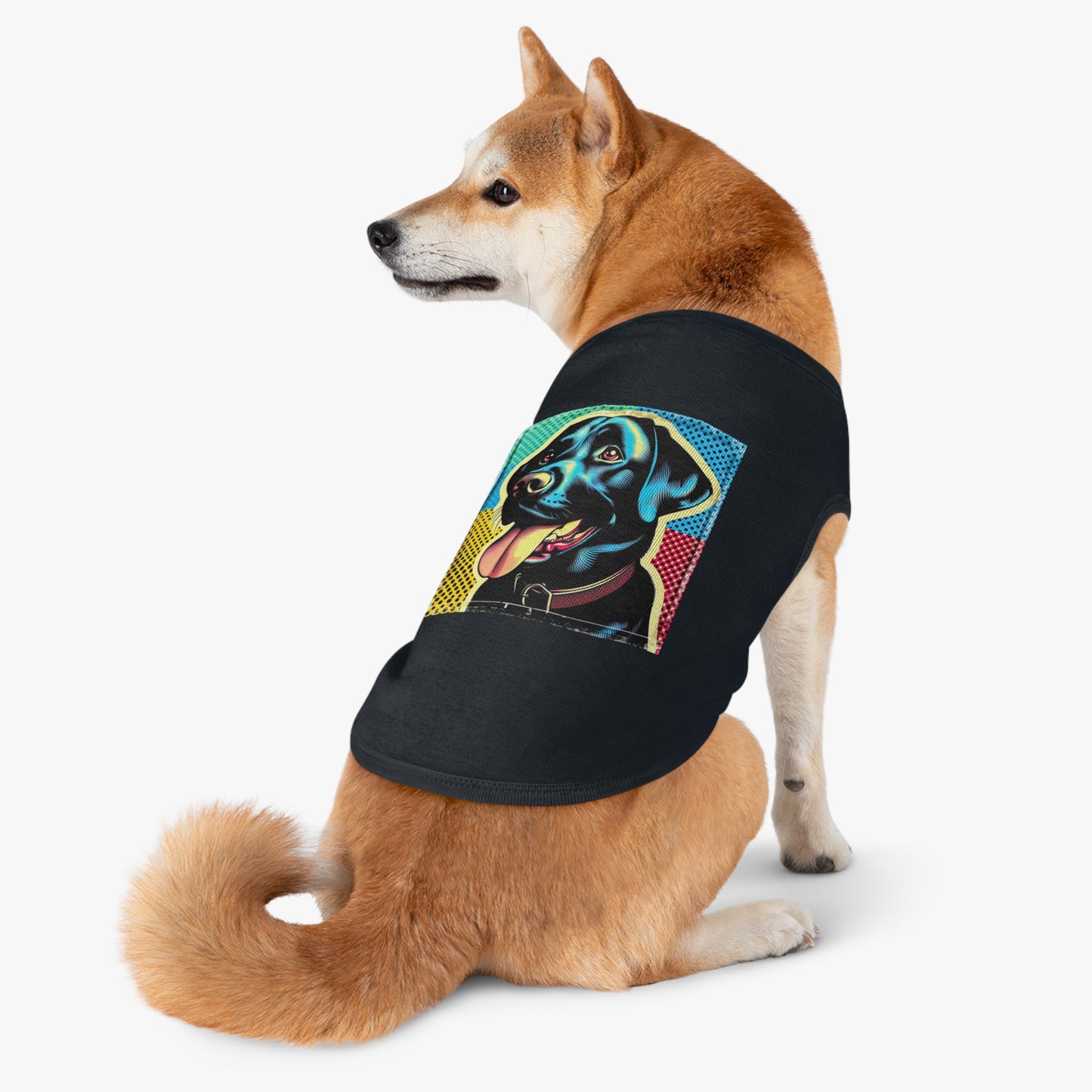 Labrador Retriever colorful puppy Pets Printify