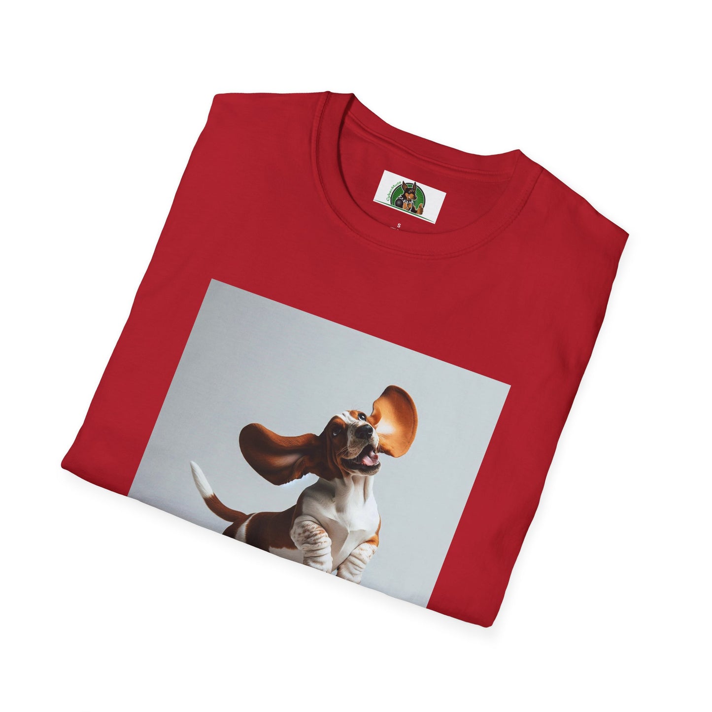 Bassett Hound T-Shirt - Dancing Dog Design