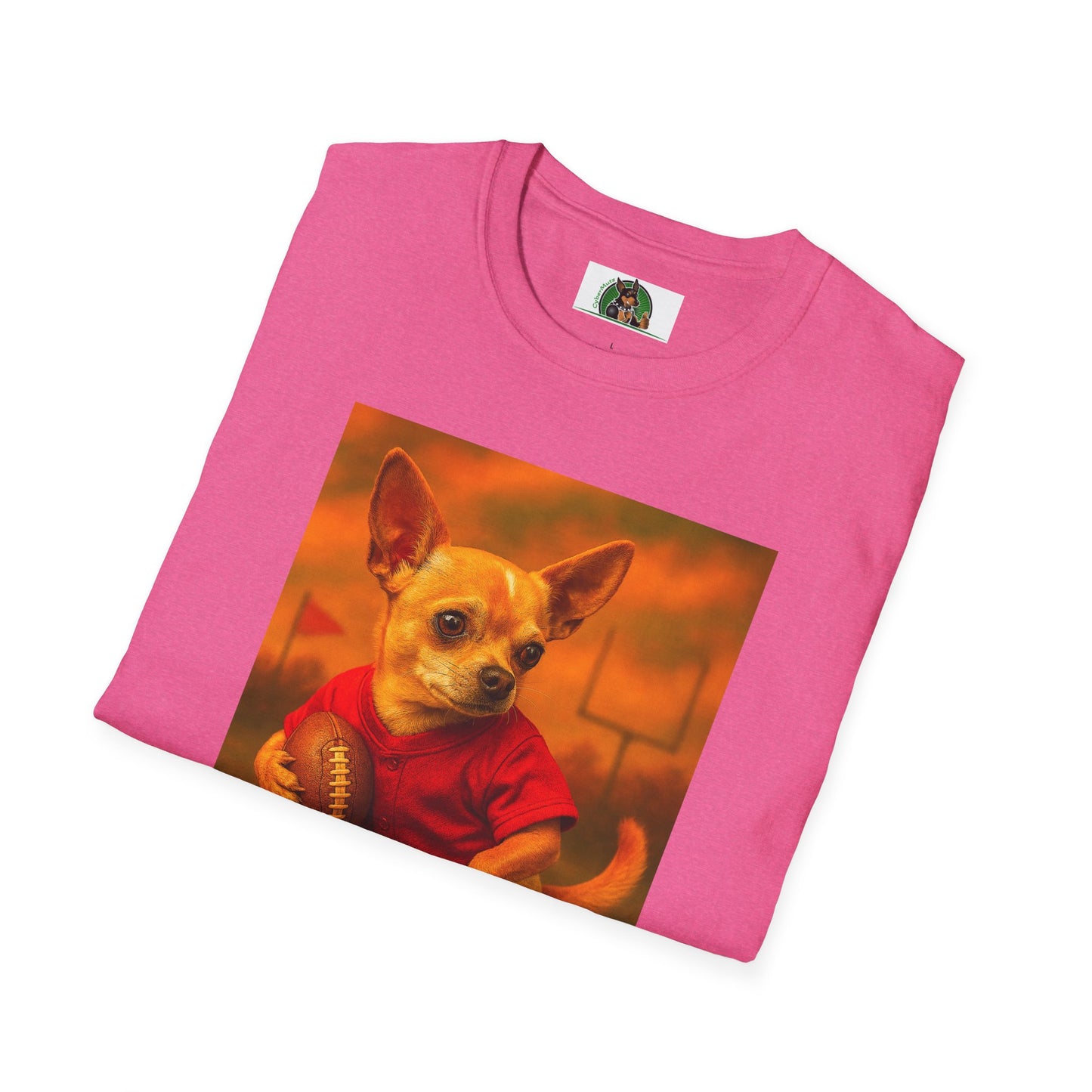 Chihuahua Football T-Shirt Sports