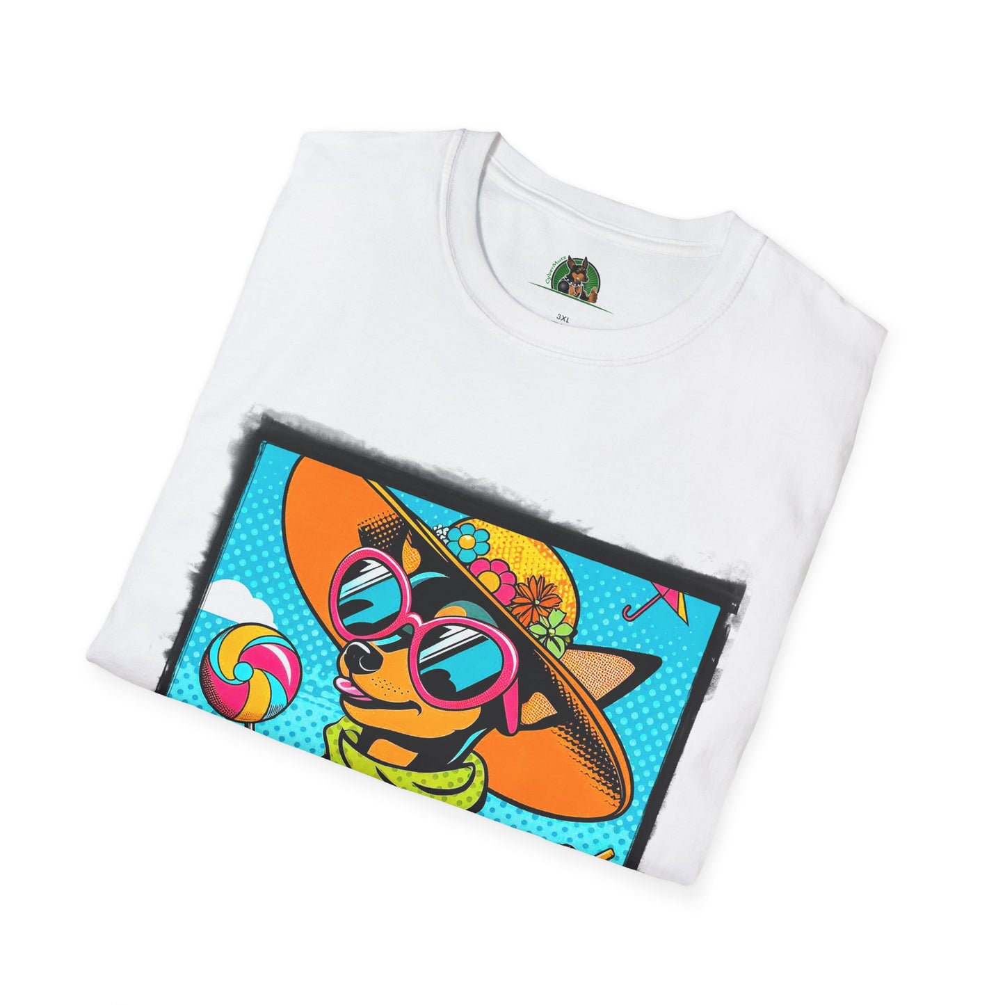 Min Pin T-Shirt beach vacation T-Shirt Printify