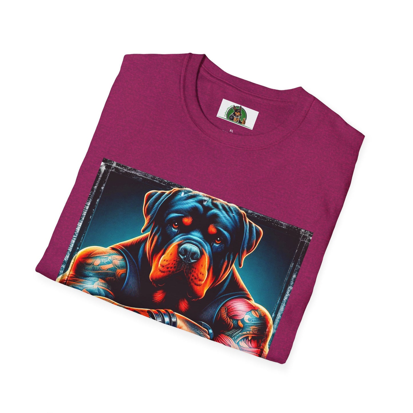 Rottweiler big muscles shirt