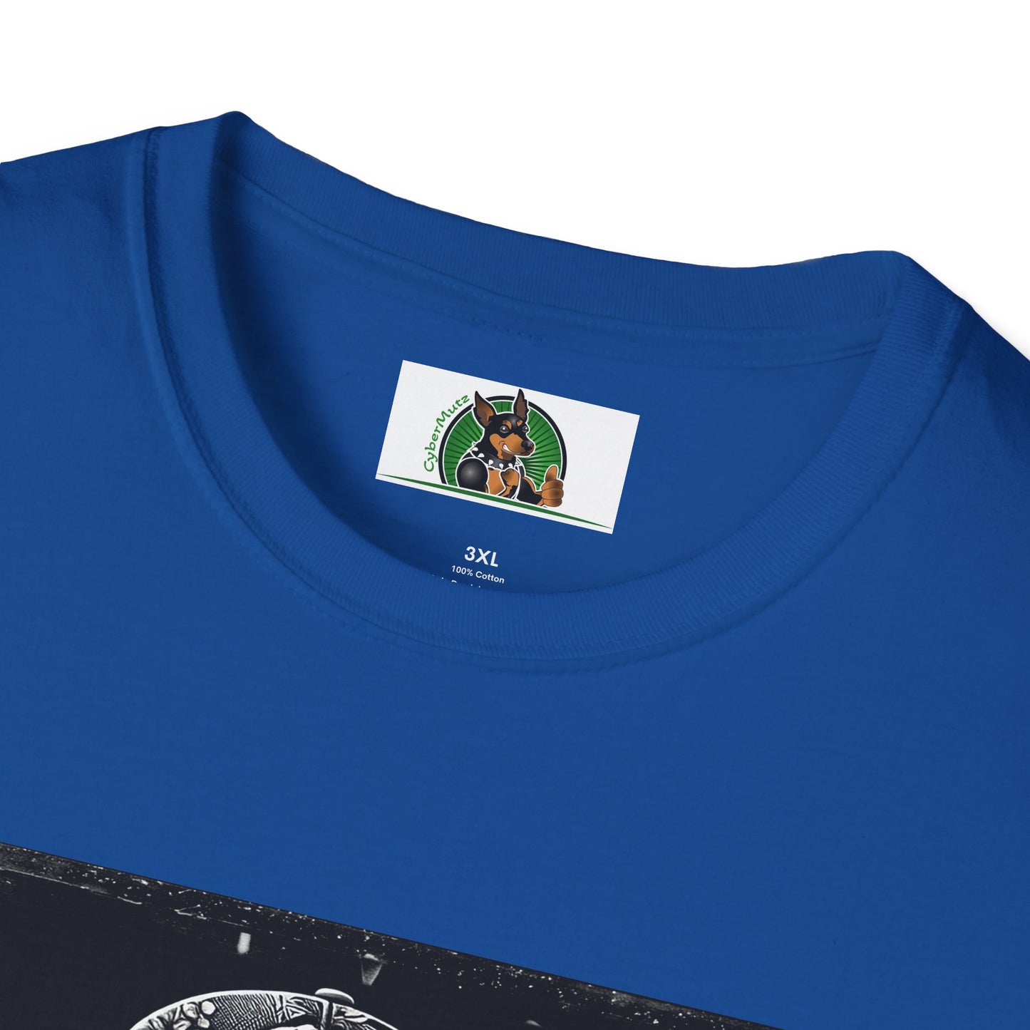 Golden Retriever cool surfer t shirt T-Shirt Printify