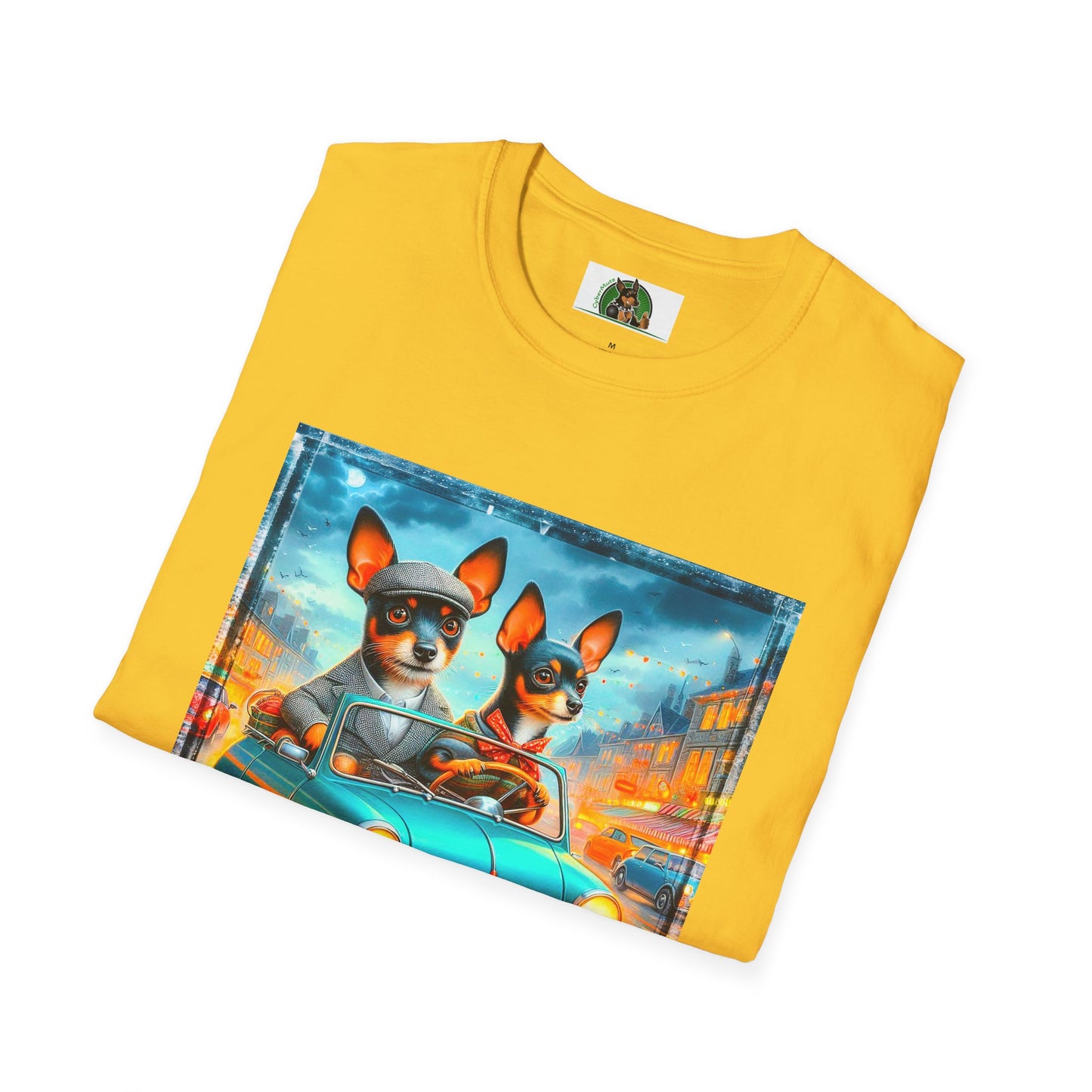 Wacky Rat Terrier T-Shirt married couple