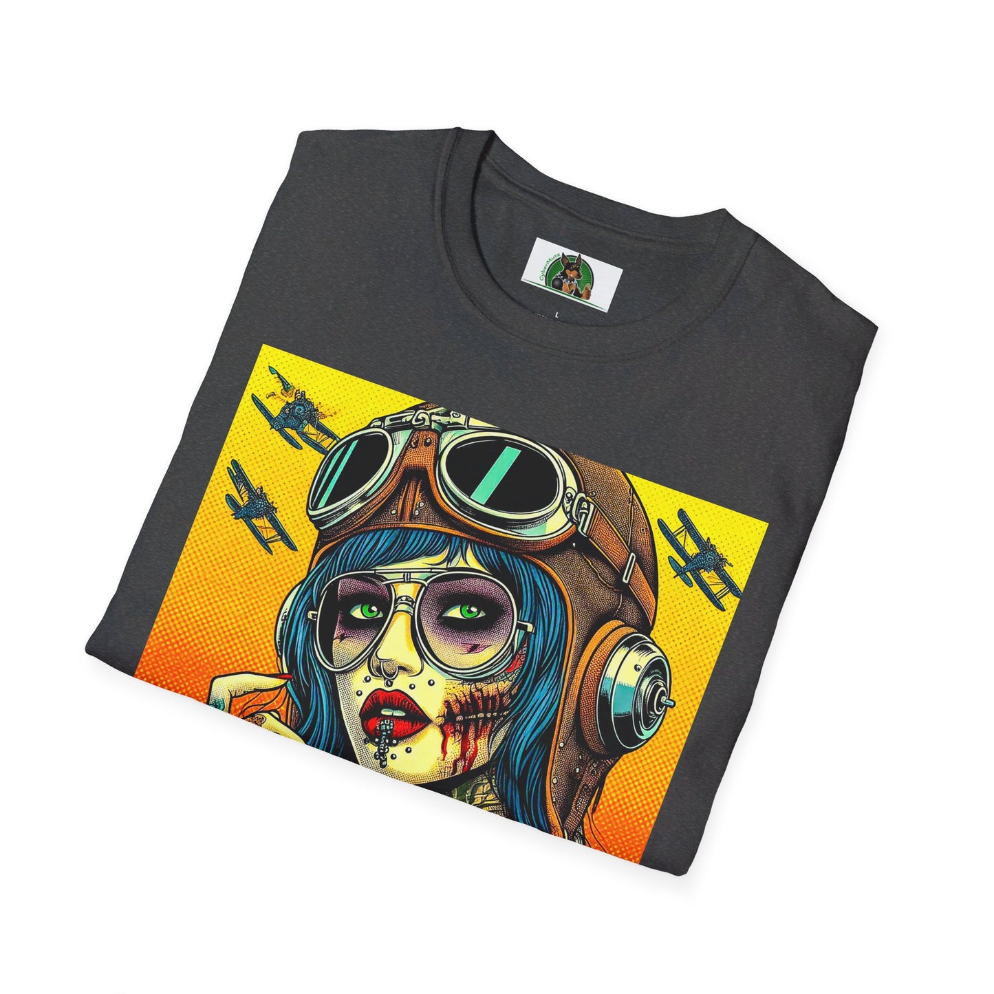 Zombie Girl T-Shirt Printify