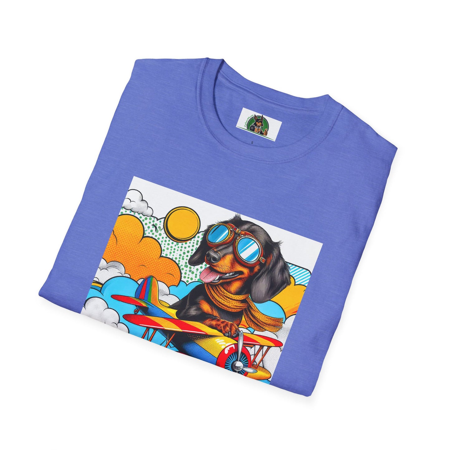 Dachshund pilot t shirt