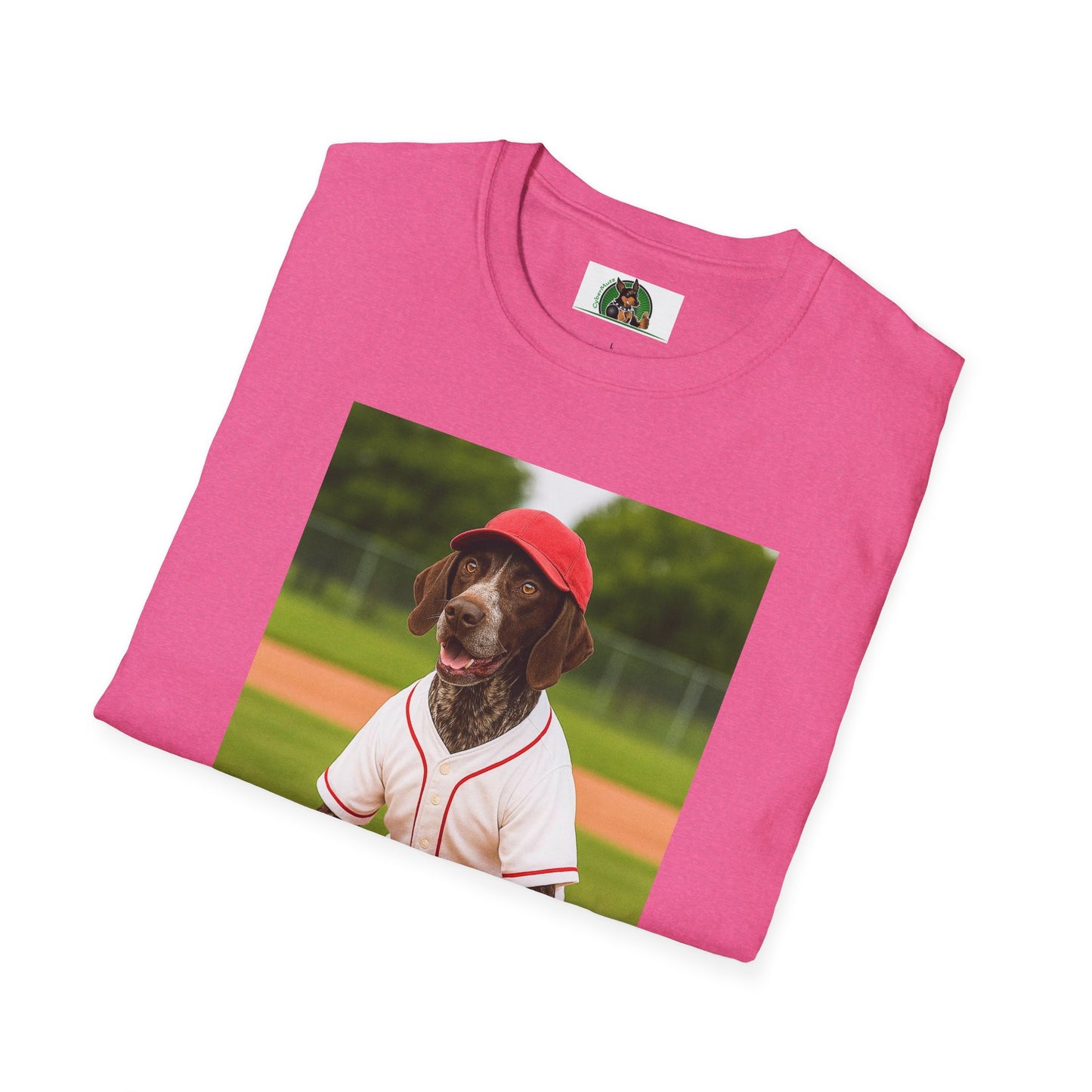 Baseball Sports German Shorthair T-Shirt