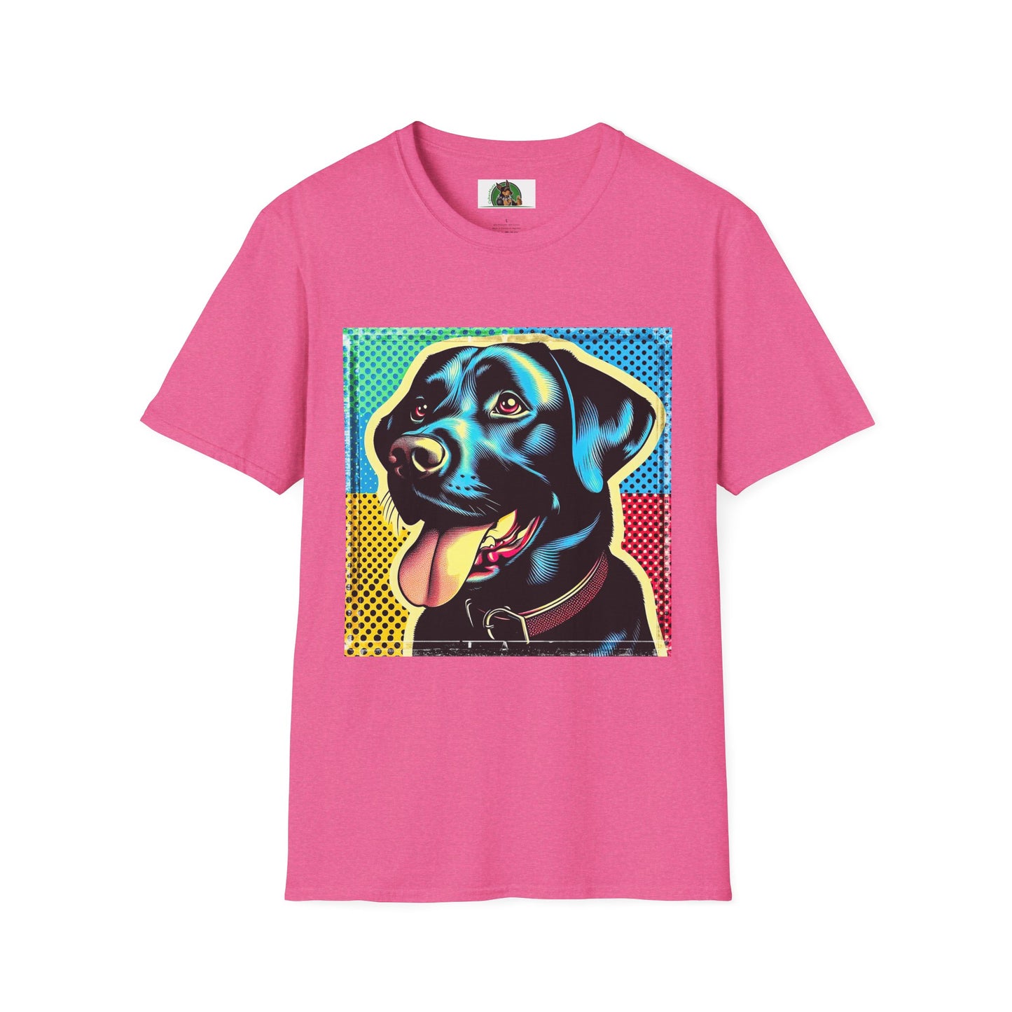 Labrador Retriever pretty boy shirt T-Shirt Printify S Heather Heliconia