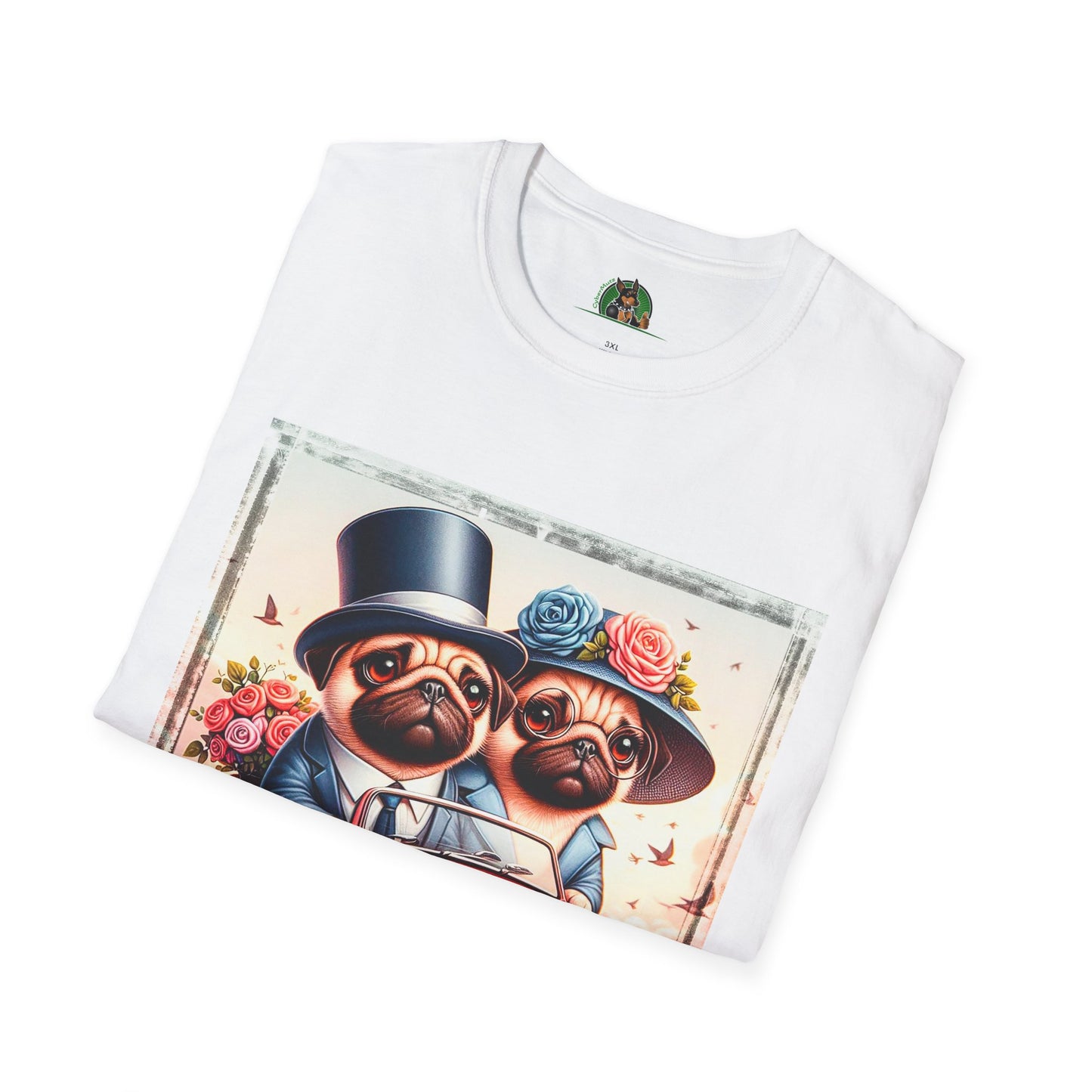 Wacky Pugs T-Shirt Printify