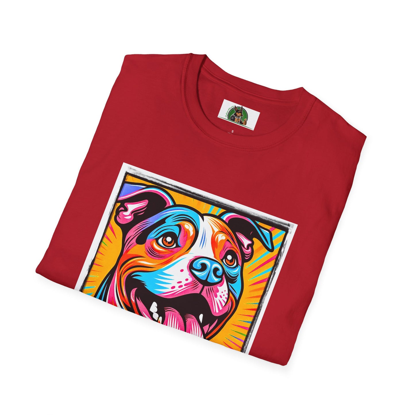 Pit Bull pretty colors shirt