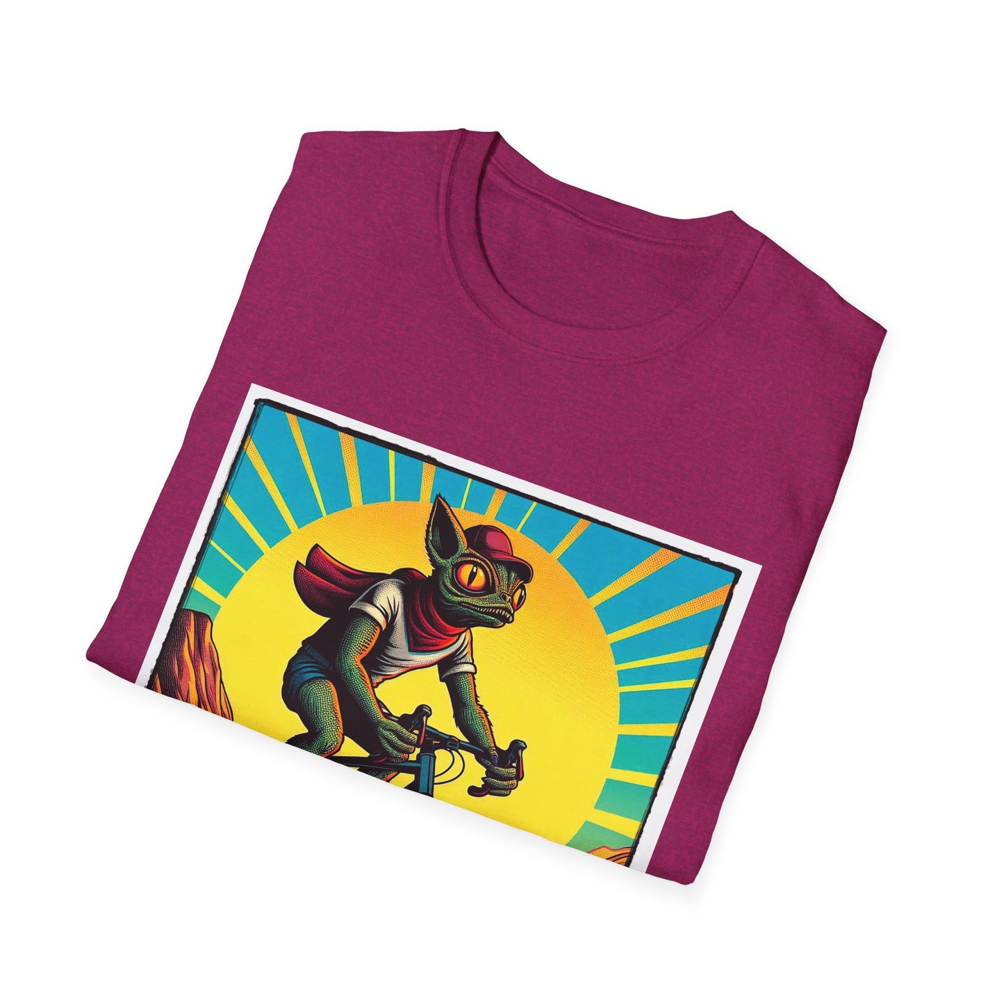 Chupacabra bike riding t shirt
