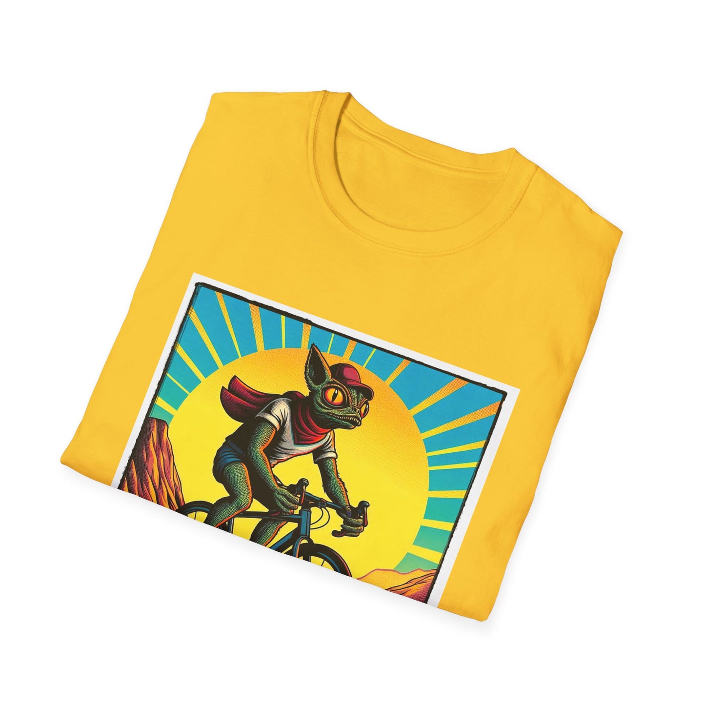 Chupacabra bike riding t shirt