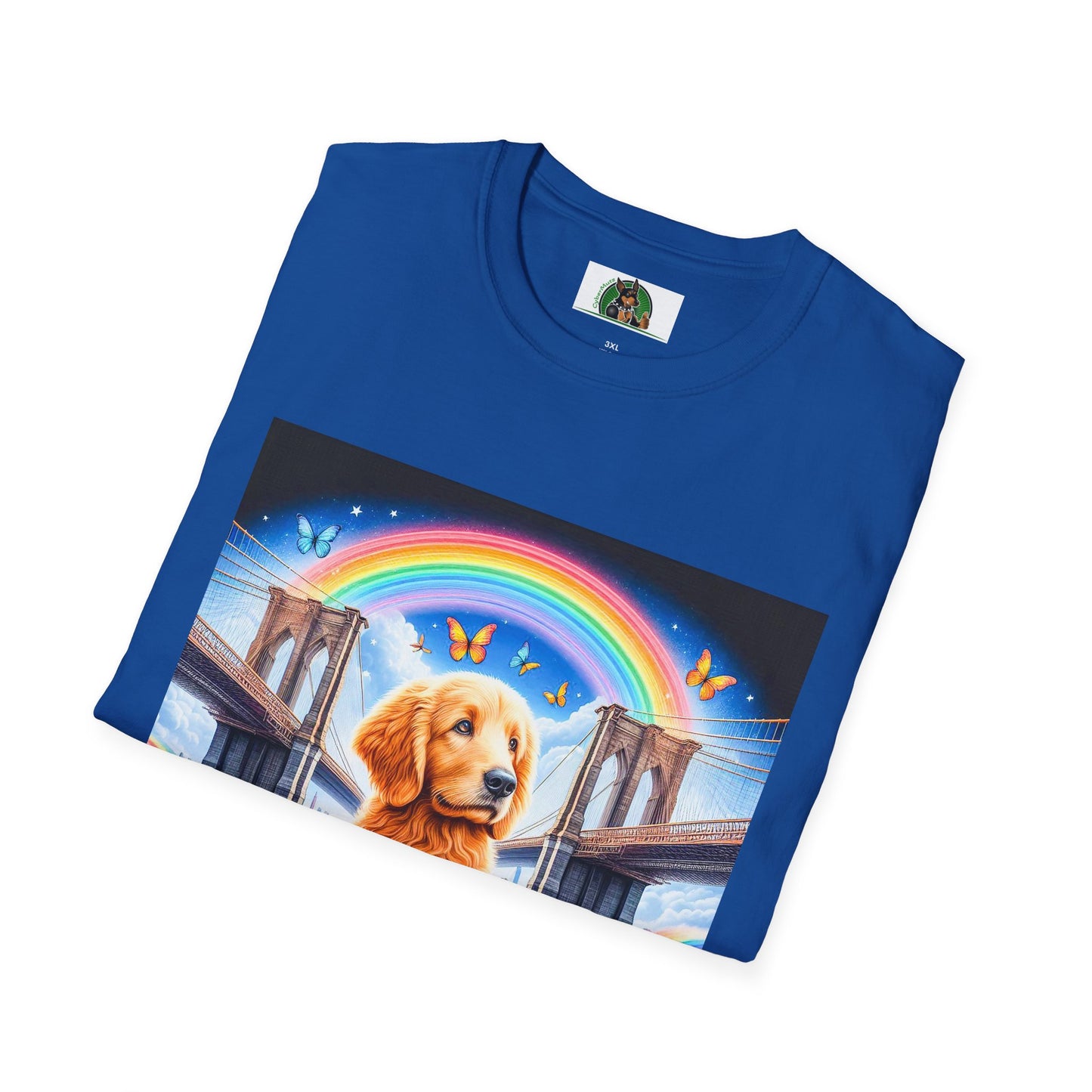 Golden Doodle rainbow shirt T-Shirt Printify