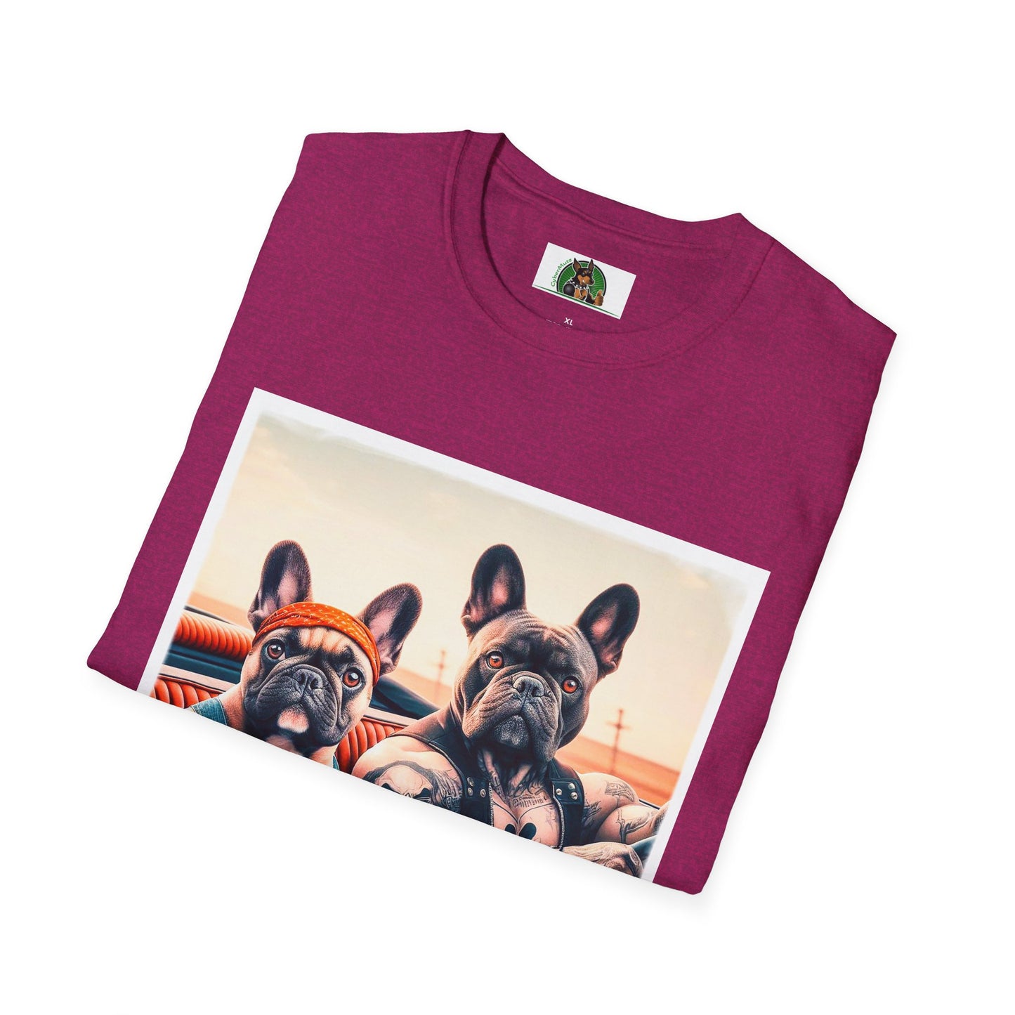 French Bulldog dad and baby t shirt